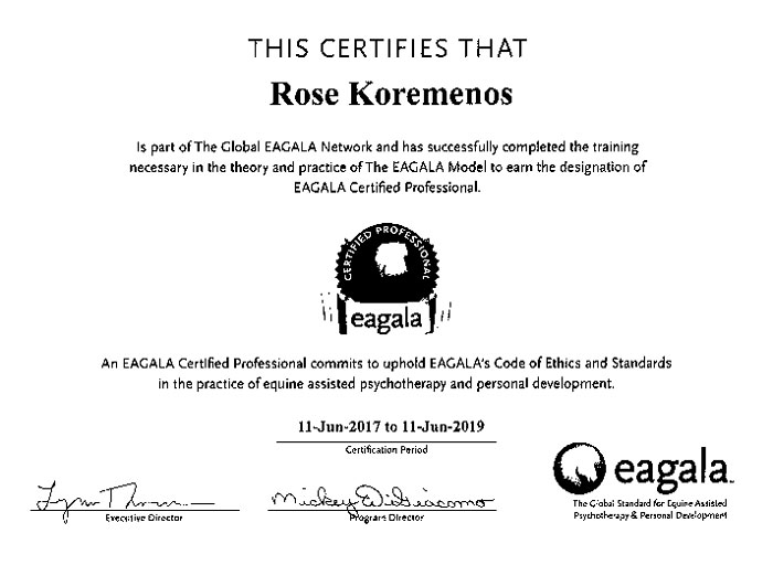 EAGALA Certification Creating Pathways Farm